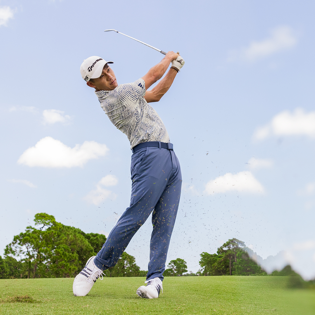 adidas Golf全新面料的推出減輕服飾的整體重量和密度，幫助高爾夫球員更為活動自如。