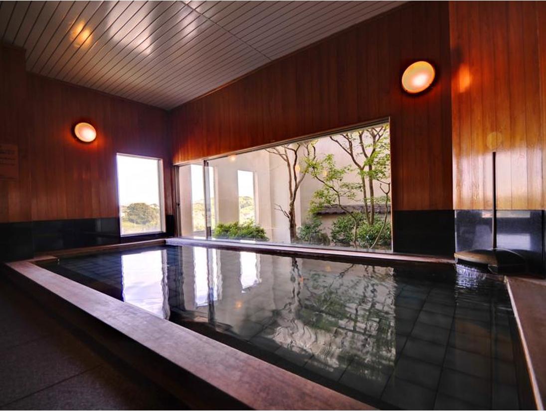 掛川Palace Hotel內的大浴場，可享泡湯之樂。