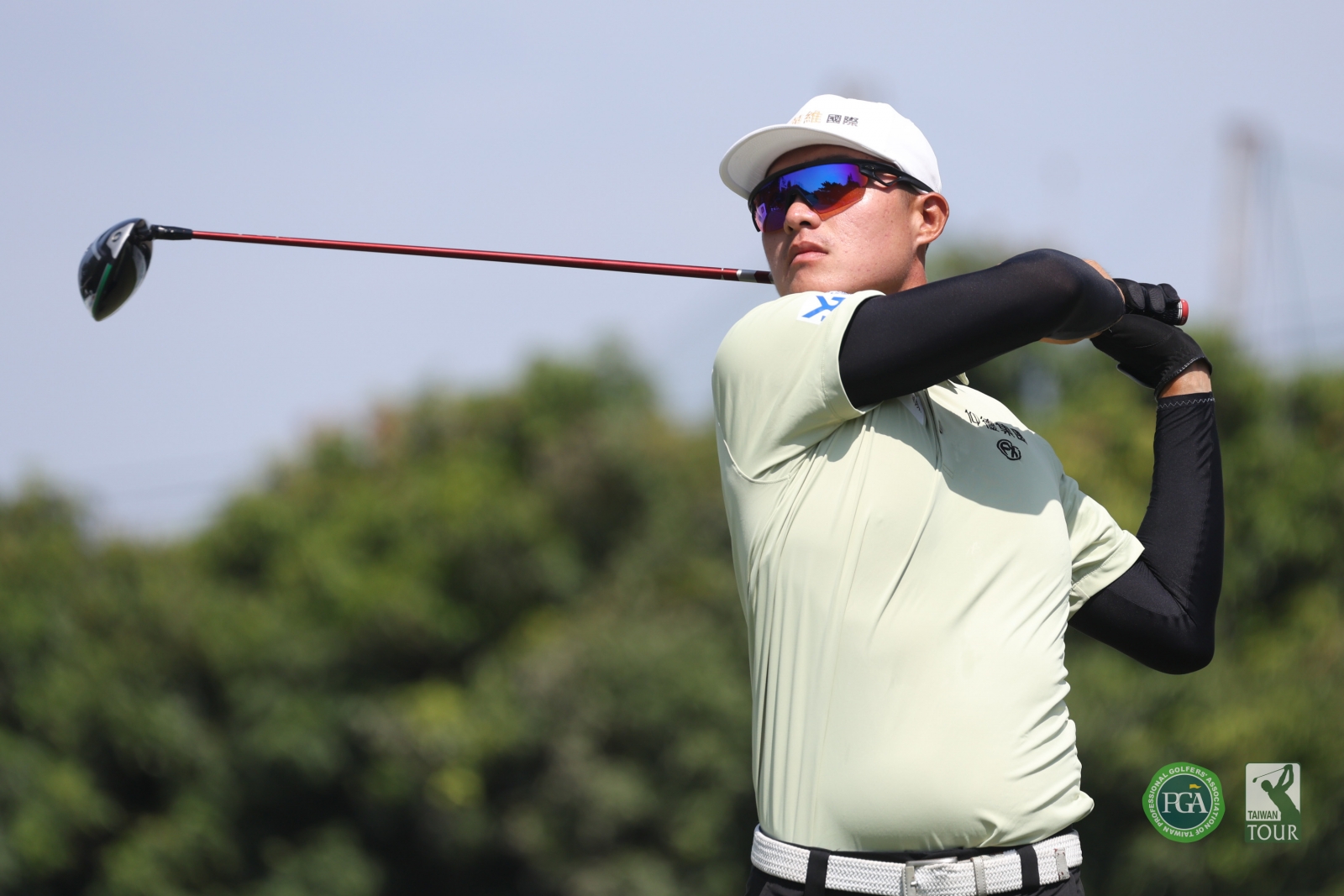 台灣選手蘇晉弘以兩回合總桿138桿(-6)暫並列第五(TPGA_林聖凱攝)