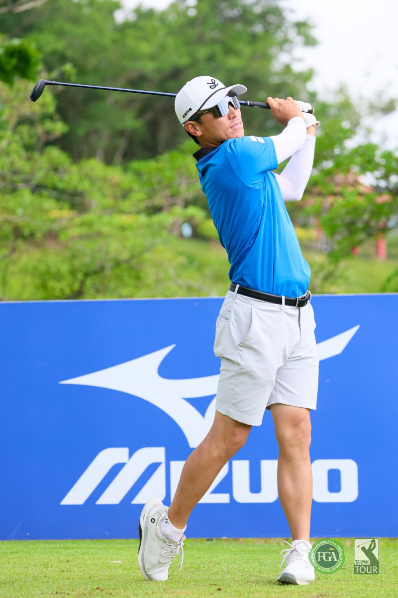 日本選手梶村夕貴以兩回合134桿(-10)暫居第三(TPGA_林聖凱攝影)