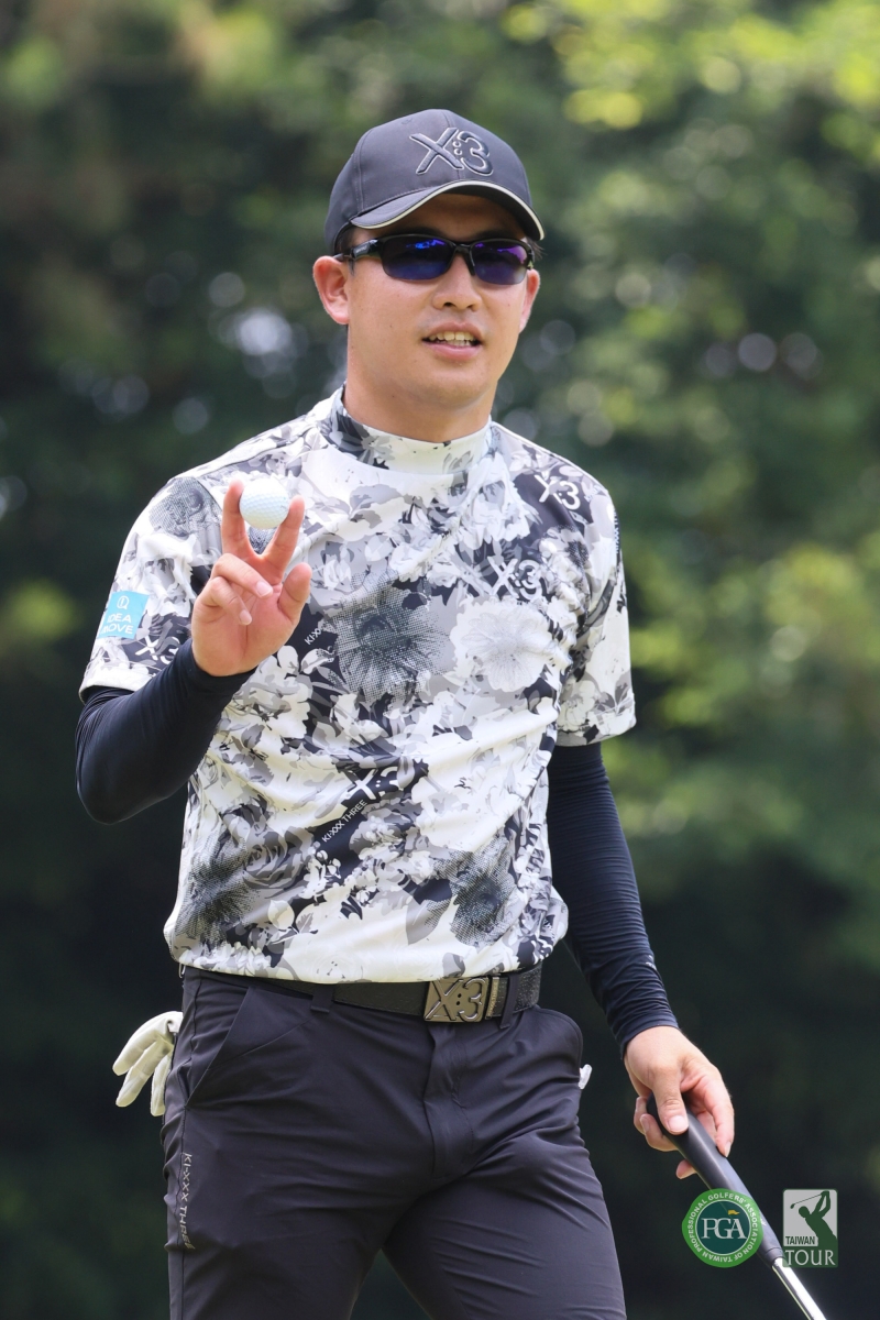 日本選手野呂涼以三回合總桿201桿(-15)暫並列第二(TPGA_林聖凱攝影)