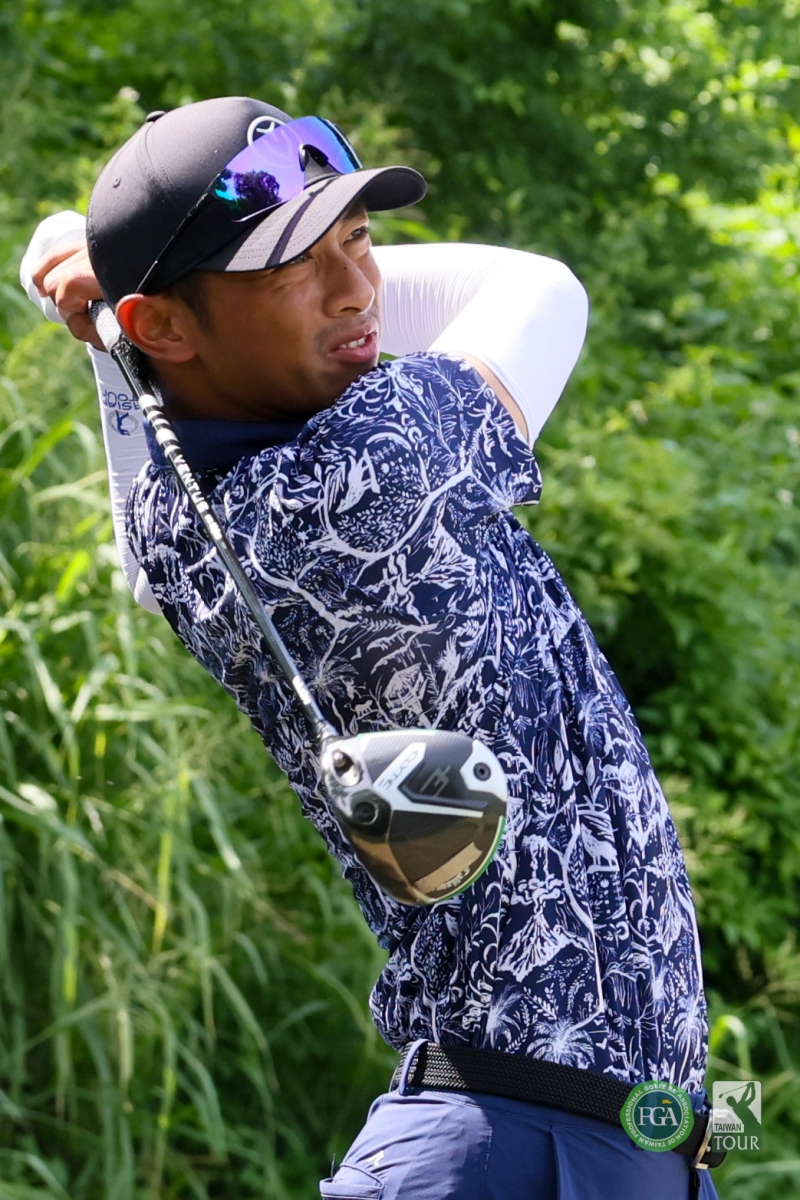 王偉軒以兩回合總桿141桿(-3)暫並列第五(TPGA_林聖凱攝影)