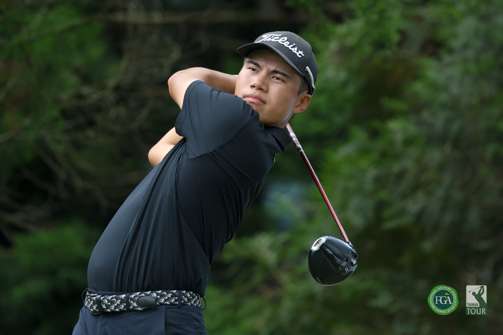 陳霆宇第一回合以67桿(-5)暫並列第二(TPGA_林聖凱攝)