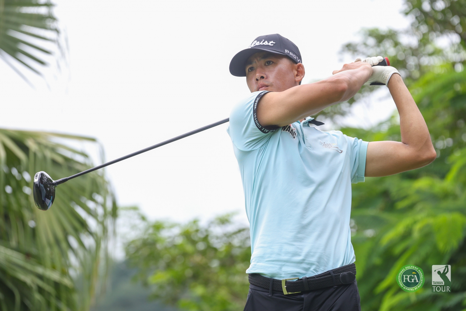 伴翔太郎第一回合以63桿(-9)暫並列第一(TPGA_林聖凱攝)