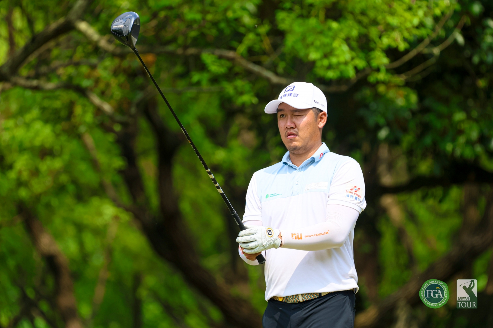 何祐誠以兩回合137桿(-7)暫並列第一(TPGA_林聖凱攝影)