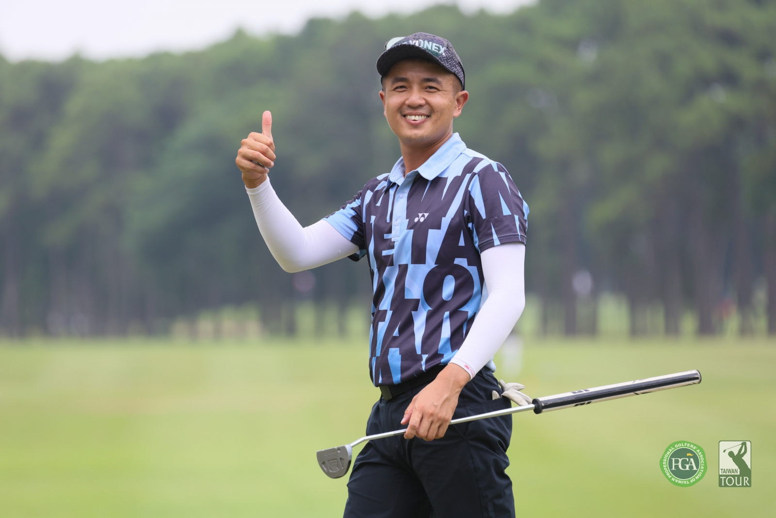 劉又睿以三回合總桿201桿(-15)暫並列第二(TPGA_林聖凱攝影)