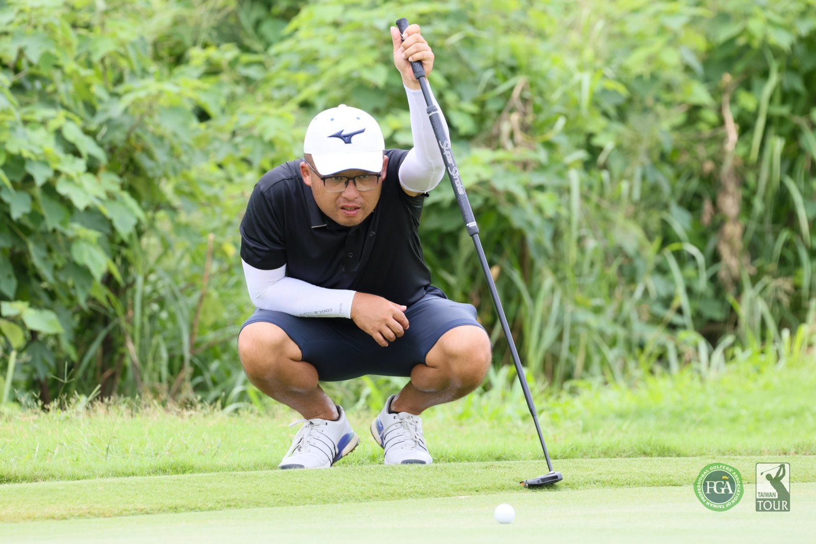 劉嚴鴻以兩回合總桿140桿(-4)暫列第四(TPGA_林聖凱攝影)