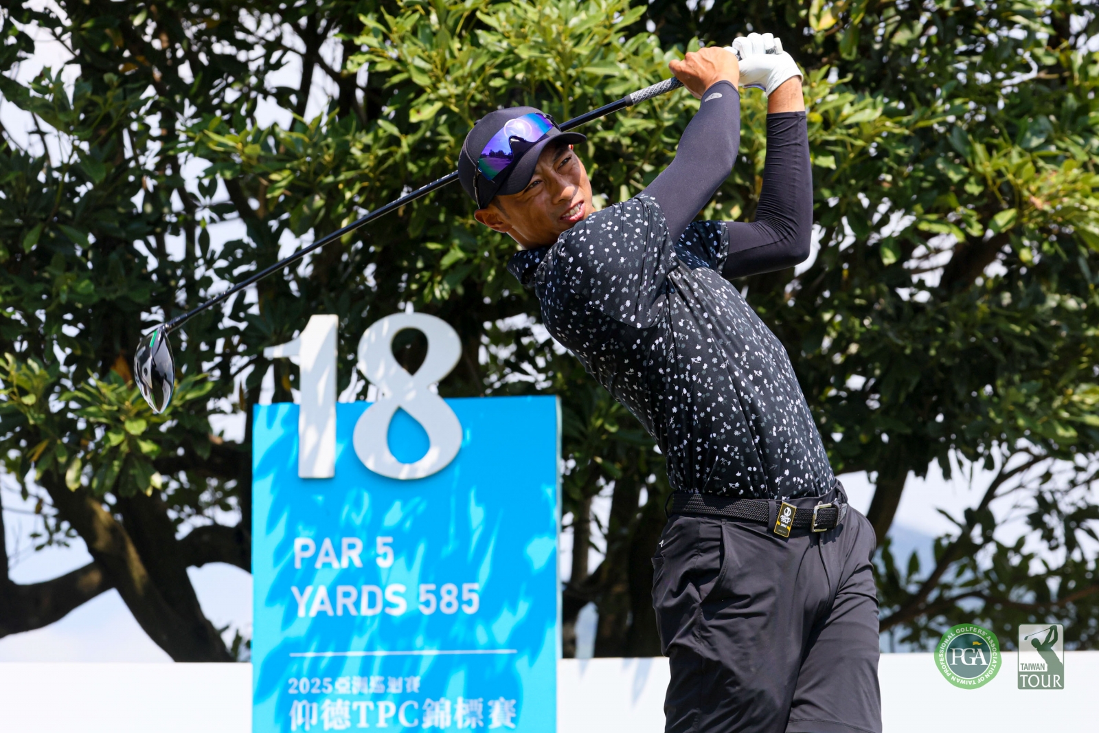 台灣好手王偉軒三回合總桿206桿(-10)，落後領先者4桿(TPGA_林聖凱攝影)