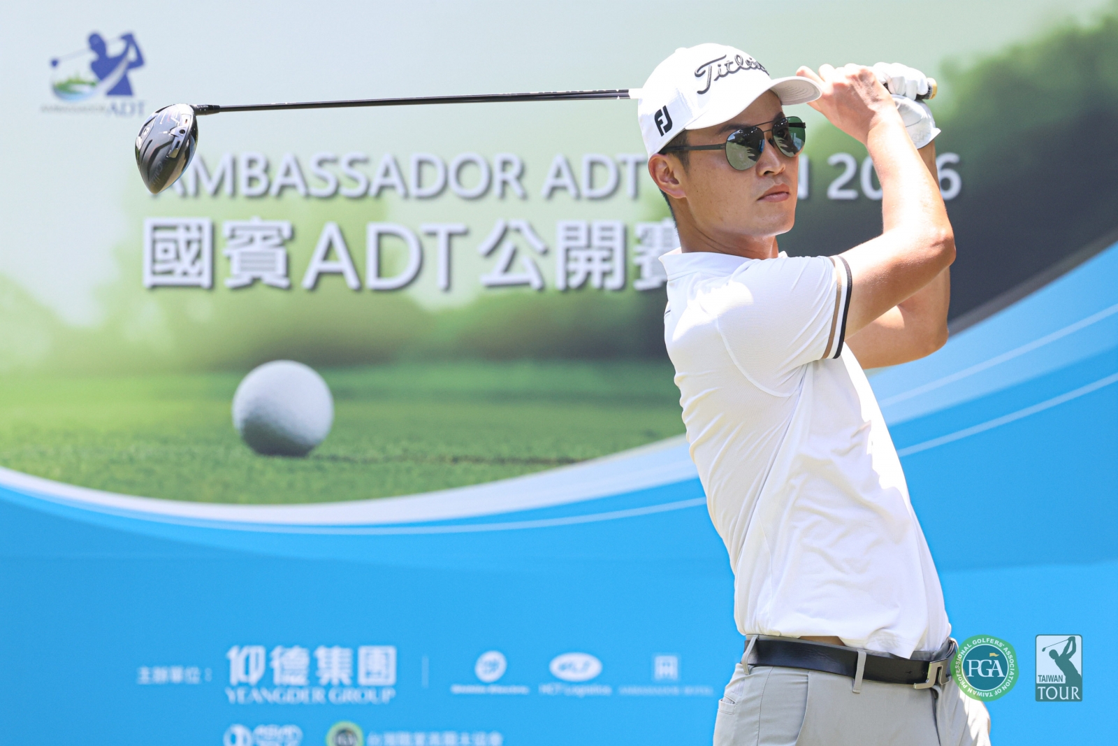 林緯以兩回合總桿141桿(-1)暫並列第五(TPGA_林聖凱攝)