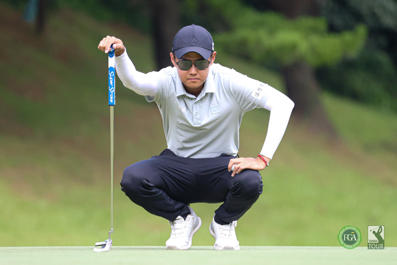 地主沈威成以兩回合總桿139桿(-3)暫居第二(TPGA_林聖凱攝)