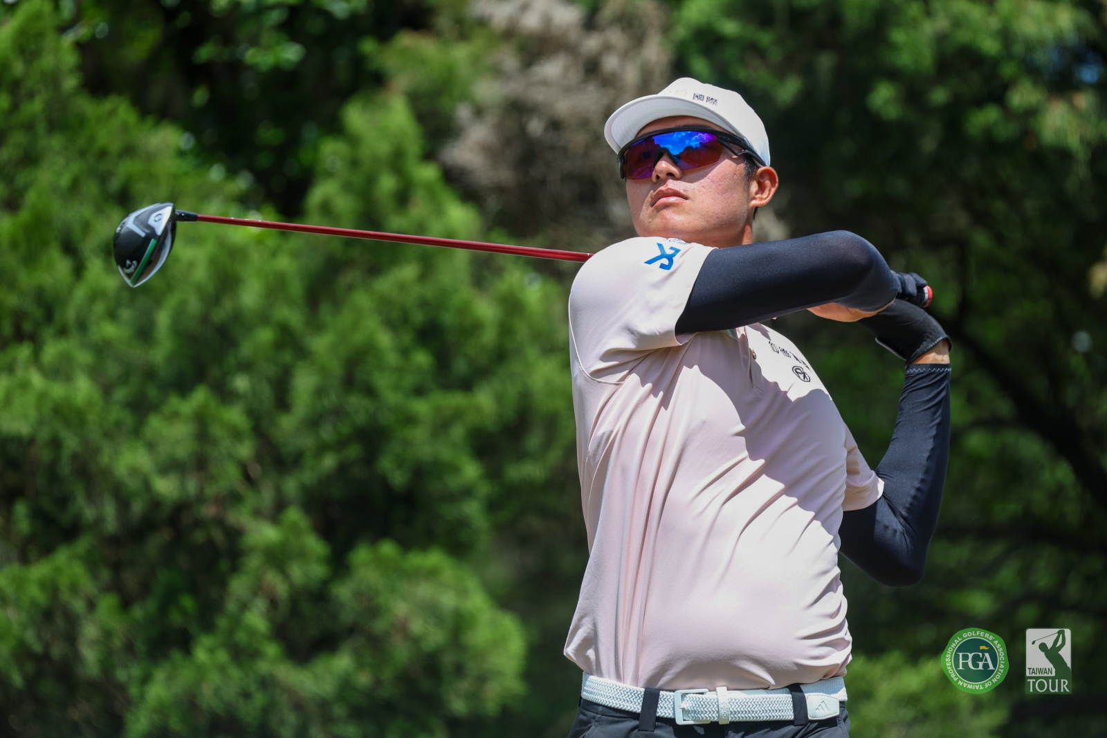 蘇晉弘以三回合總桿212桿(-1)暫並列第二(TPGA_林聖凱攝)
