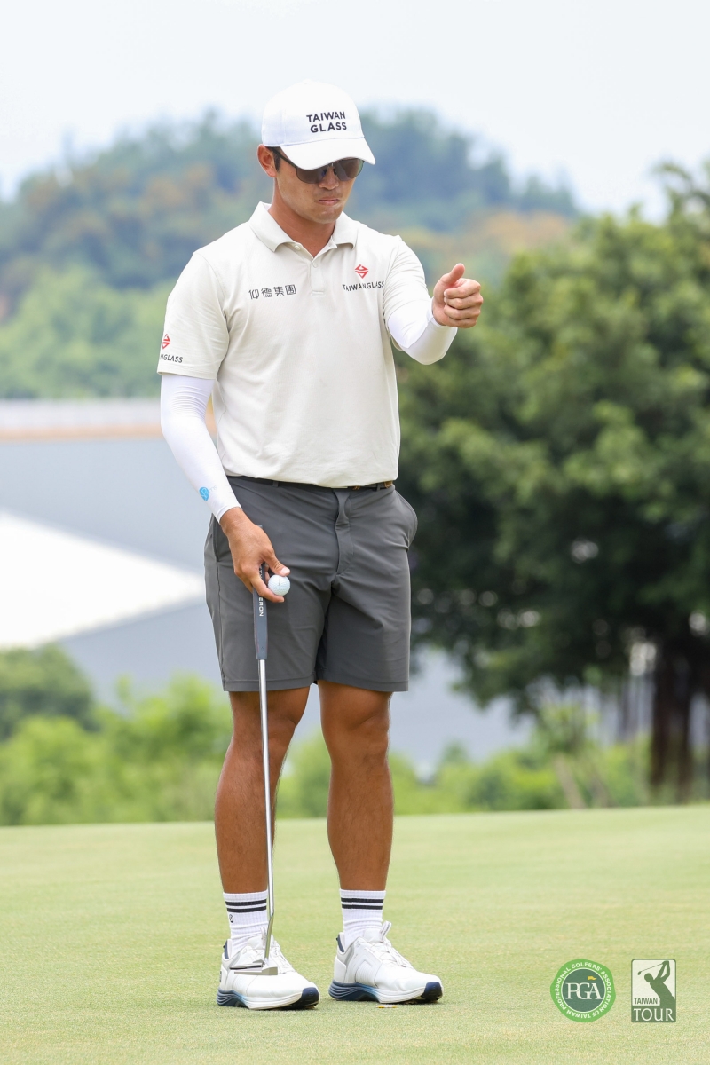 台玻贊助的台灣選手劉永華並列第11名(TPGA_林聖凱攝)