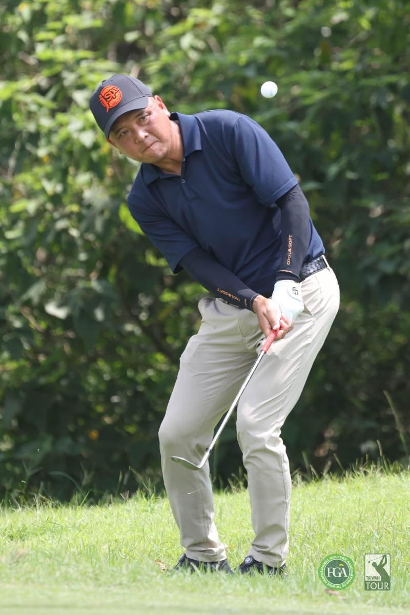 呂偉智第一回合以69桿(-3)暫並列第四(TPGA_林聖凱攝)