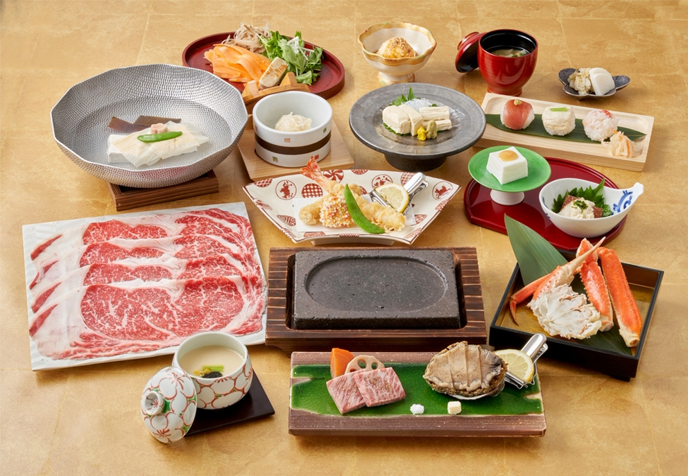 美食饗宴上，精選愛媛代表性佳餚「梅之花 懷石料理」，完整體驗愛媛的美食魅力。