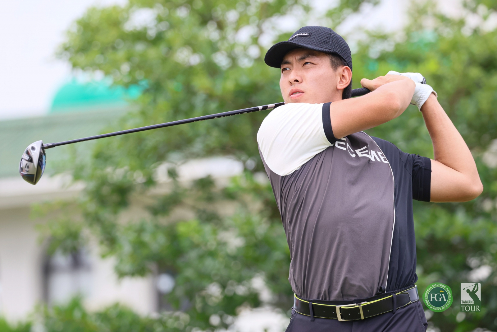 地主選手呂孫儀以兩回合成績137桿(-7)暫居第二(TPGA_林聖凱攝影)