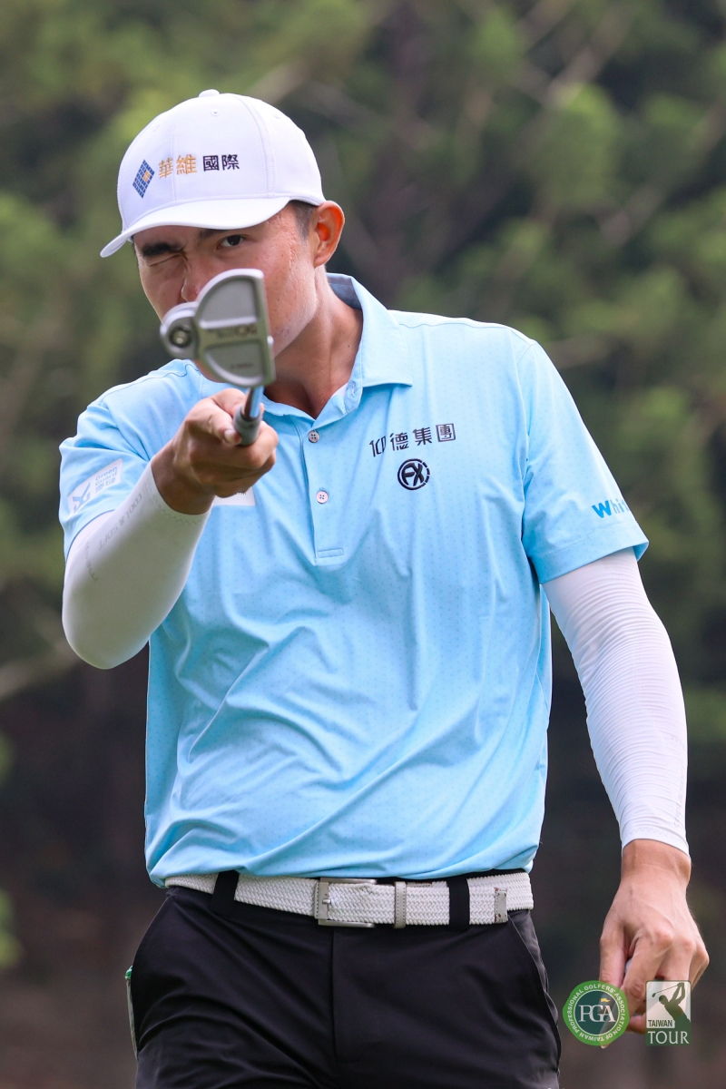 蘇晉弘以兩回合總桿134桿(-10)強勢爭奪衛冕寶座(TPGA_林聖凱攝)