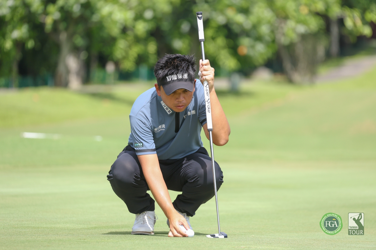 洪健堯首回合以66桿(-6)單獨領先(TPGA_林聖凱攝)