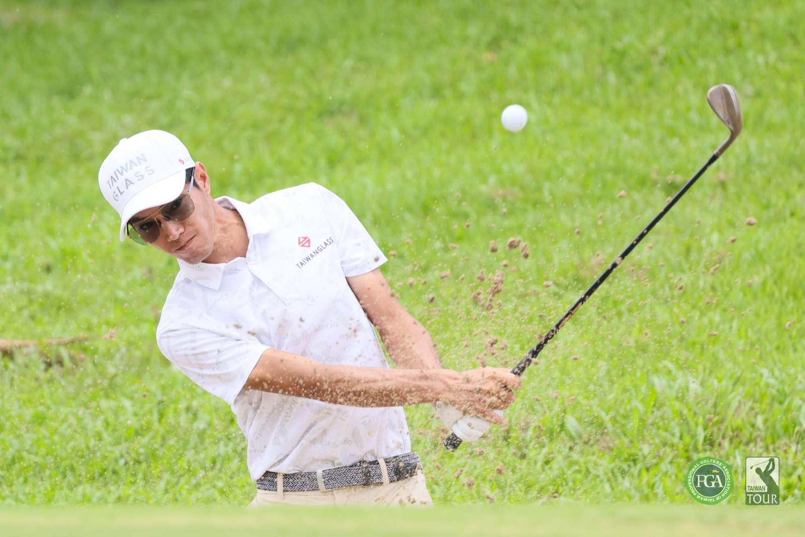 張緯綸以三回合總桿198桿(-18)暫並列第一(TPGA_林聖凱攝影) 