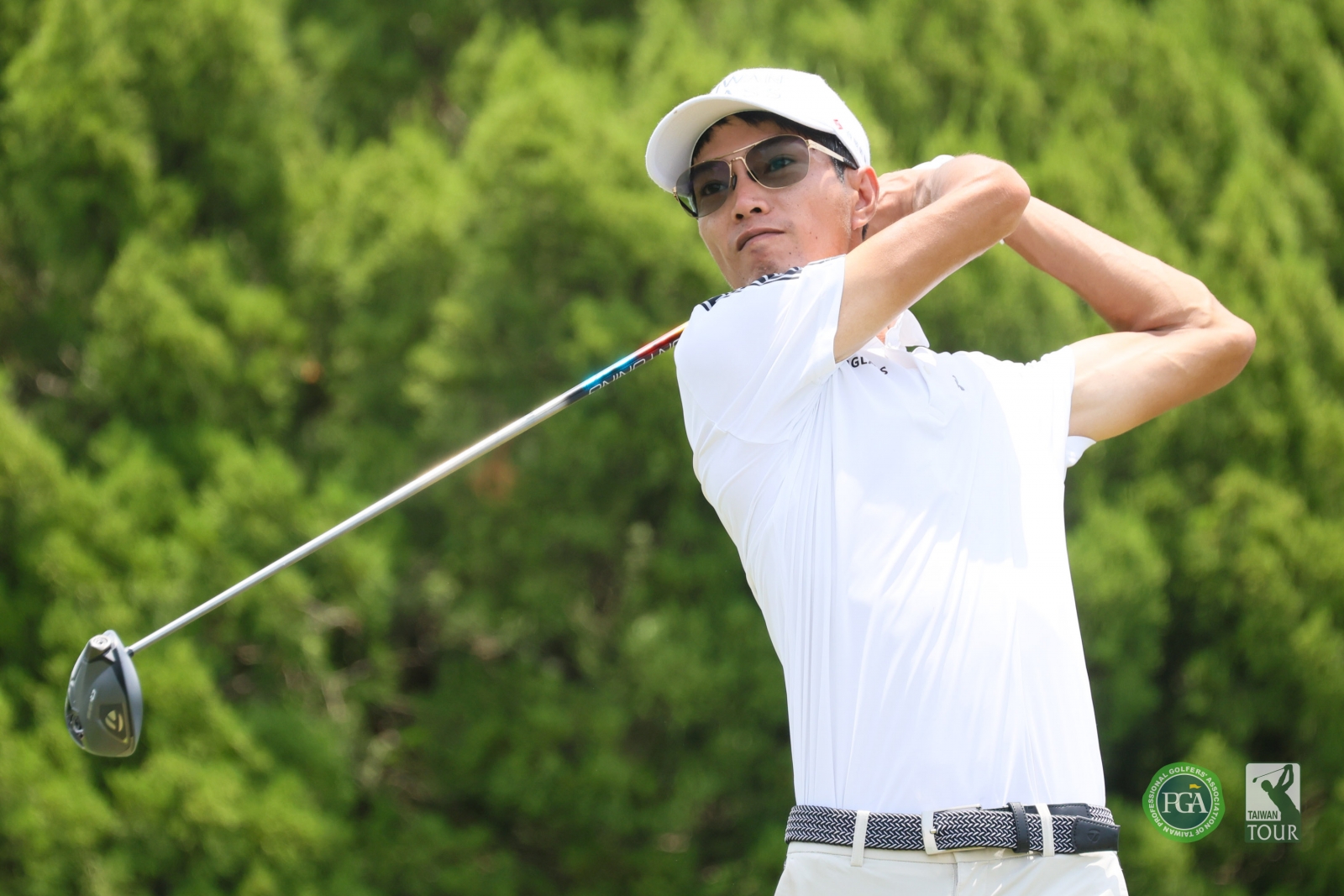 張緯綸以兩回合總桿141桿(-3)暫並列第五(TPGA_林聖凱攝影)