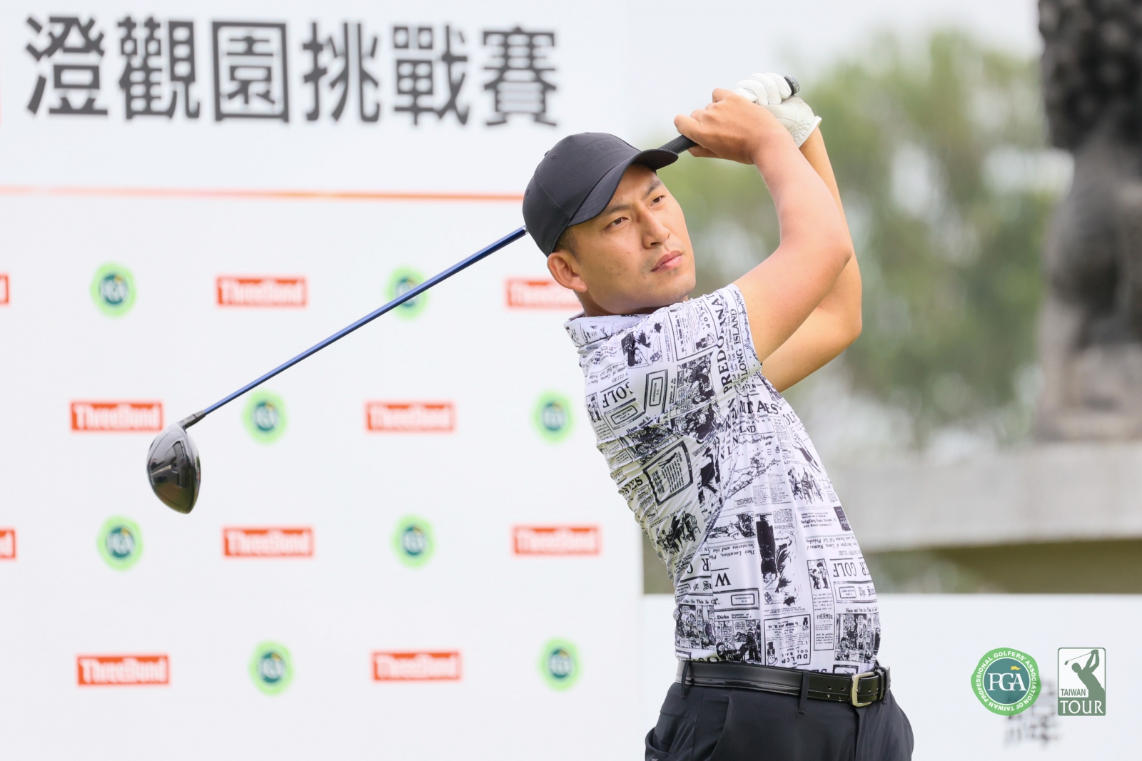 彭弘瑾以68桿(-4)暫並列第二(TPGA_林聖凱攝影)