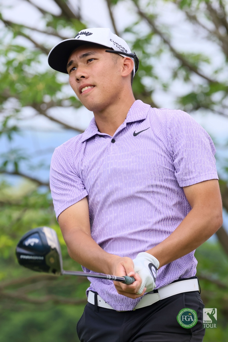 彭雄第一回合以69桿(-3)暫並列第二(TPGA_林聖凱攝影)