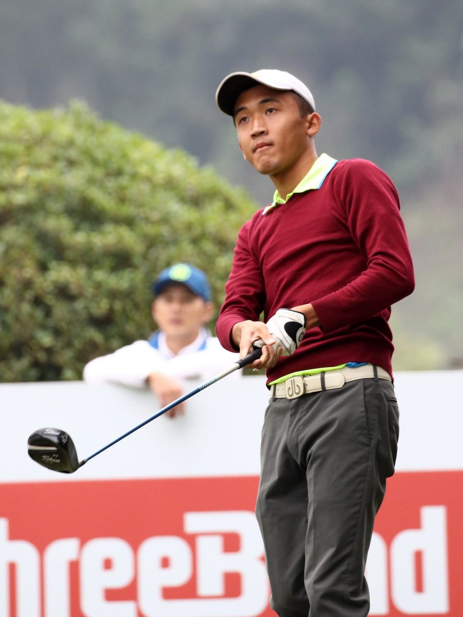 今年九月才轉職業的新人江以安也打出72桿並居第一。圖/TPGA