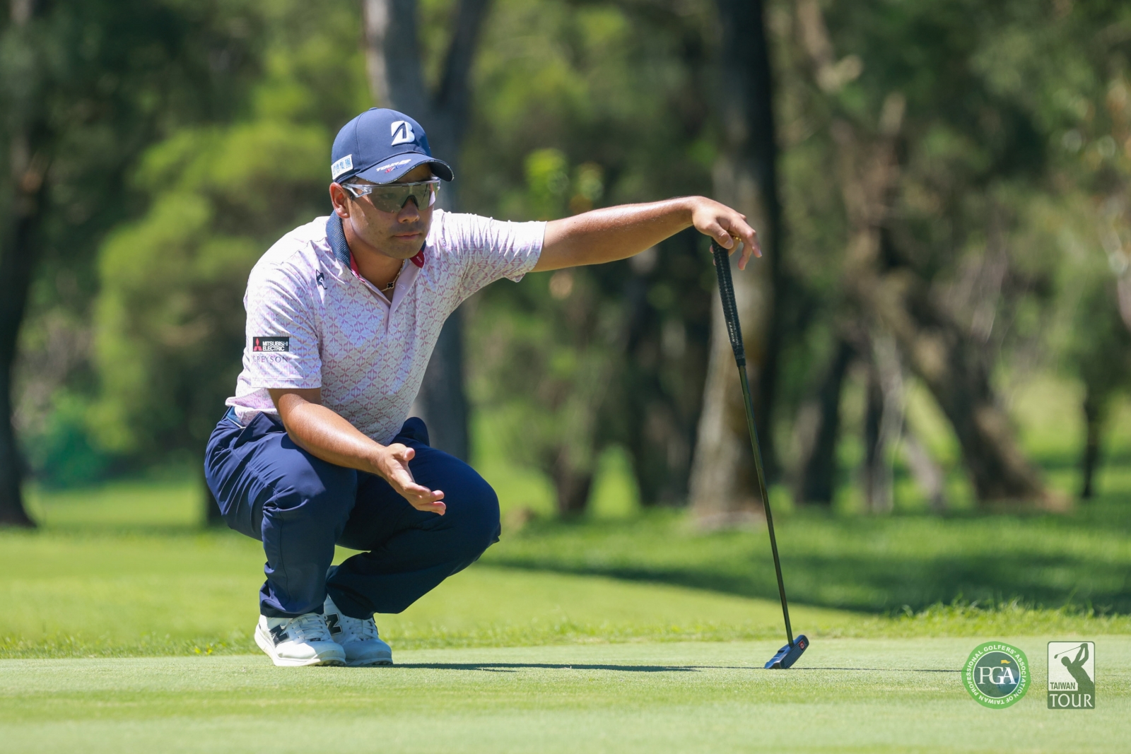 日本選手比嘉一貴第一回合以65桿(-7)暫並列第四(TPGA_林聖凱攝)