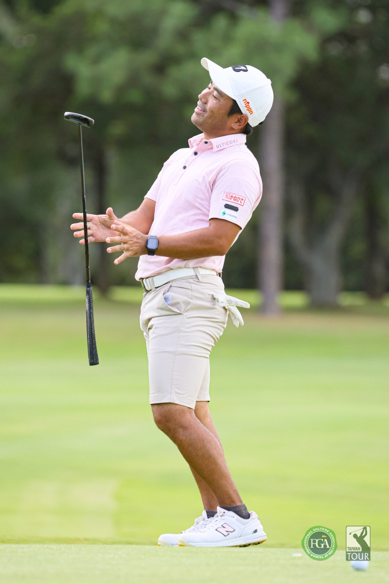 日本選手比嘉一貴首回合以69桿(-3)暫並列第四(TPGA_林聖凱攝影)