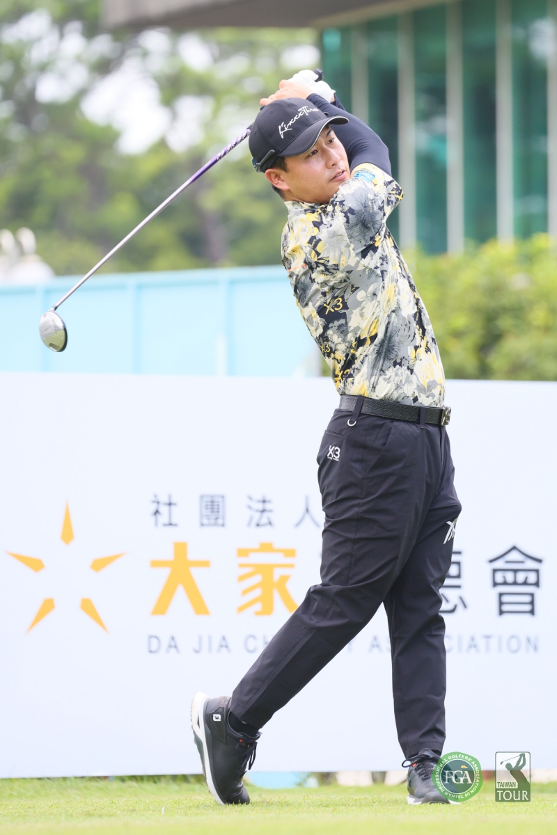 日本選手野呂涼首回合以66桿(-6)暫並列第一(TPGA_林聖凱攝影)