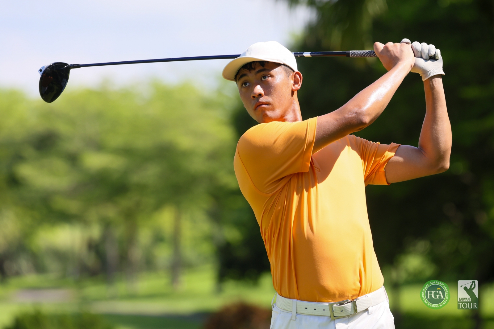 曾子豪以兩回合135桿(-9)暫並列第三(TPGA_林聖凱攝影)