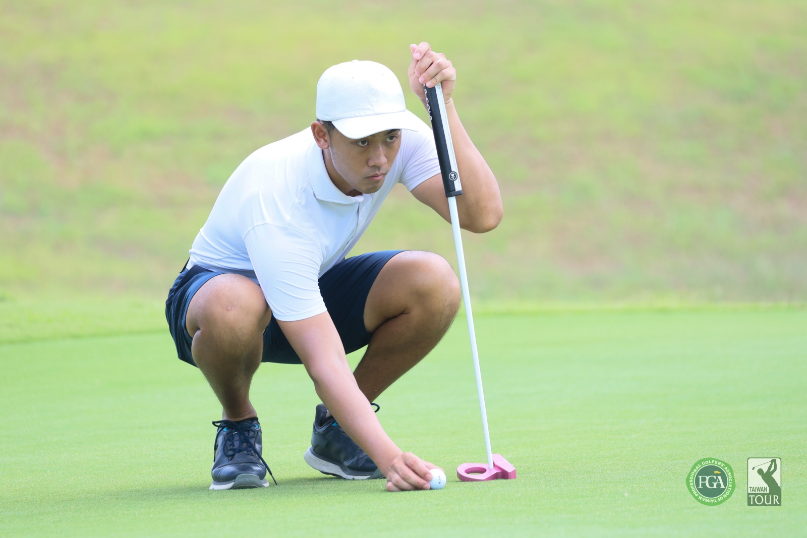 曾子豪首回合以66桿(-6)暫並列第一(TPGA_林聖凱攝影)