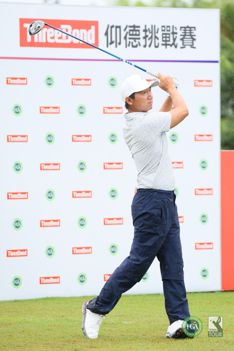 李士鴻首回合以69桿(-3)暫並列第三(TPGA_林聖凱攝影)