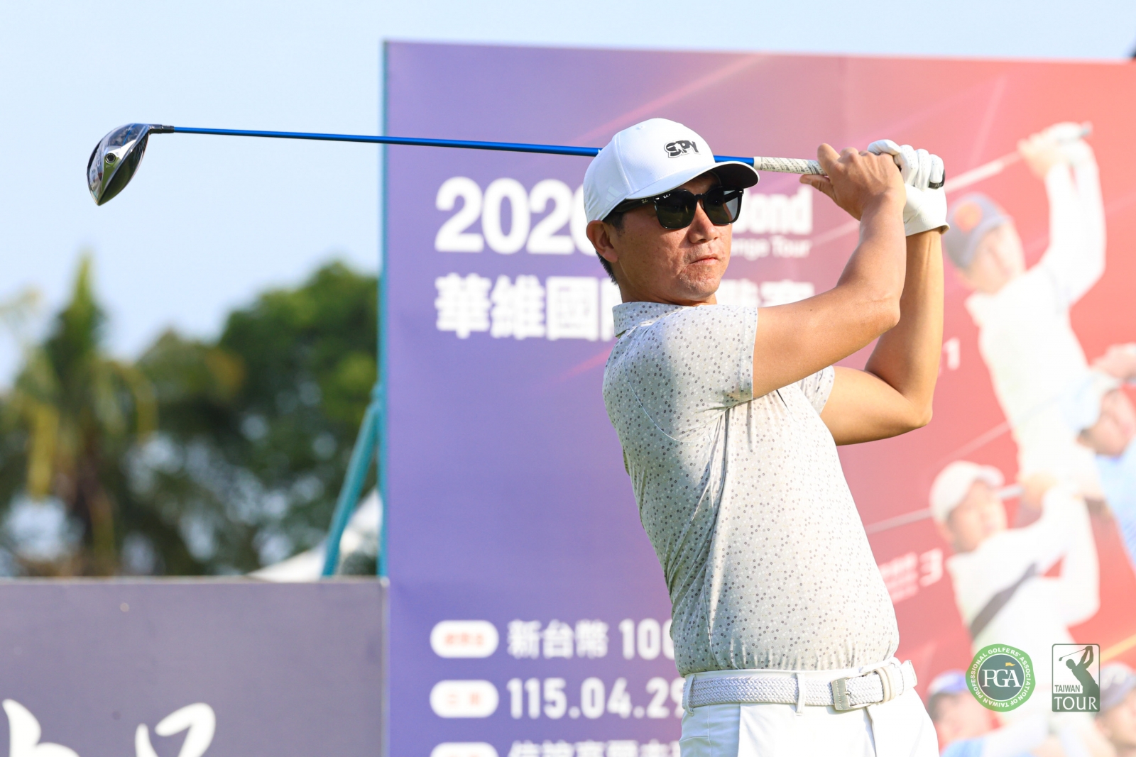 李士鴻首回合打出69桿(-3)並列第三(TPGA_林聖凱攝)