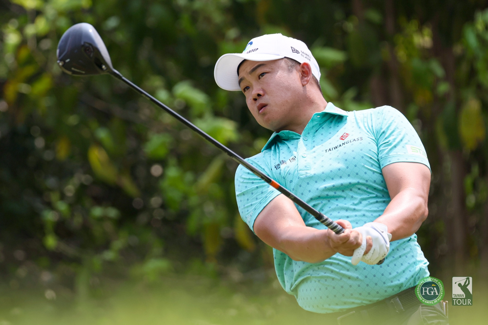 李玠柏以三回合總桿207桿(-9)暫居第三(TPGA_林聖凱攝)