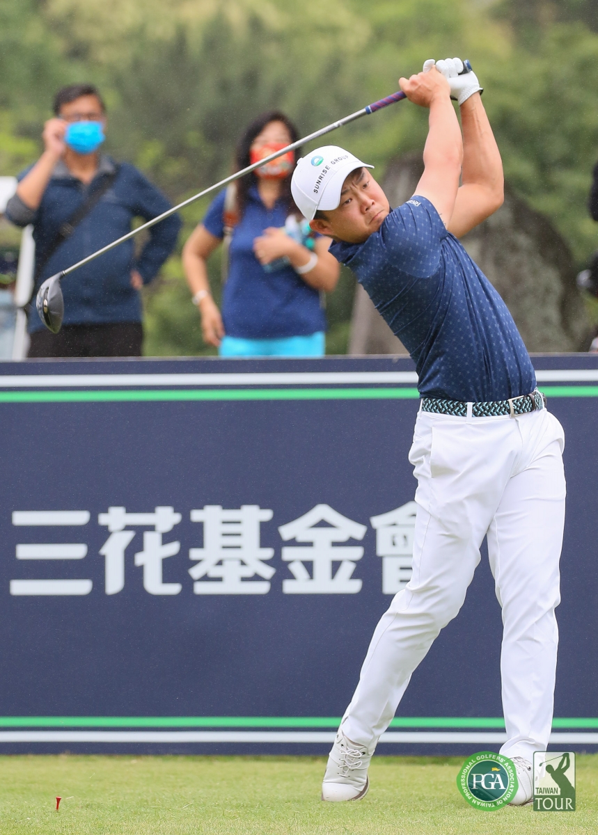 李玠柏第一回合69桿(-3)，領先群雄。(TPGA提供_葉勇宏攝)