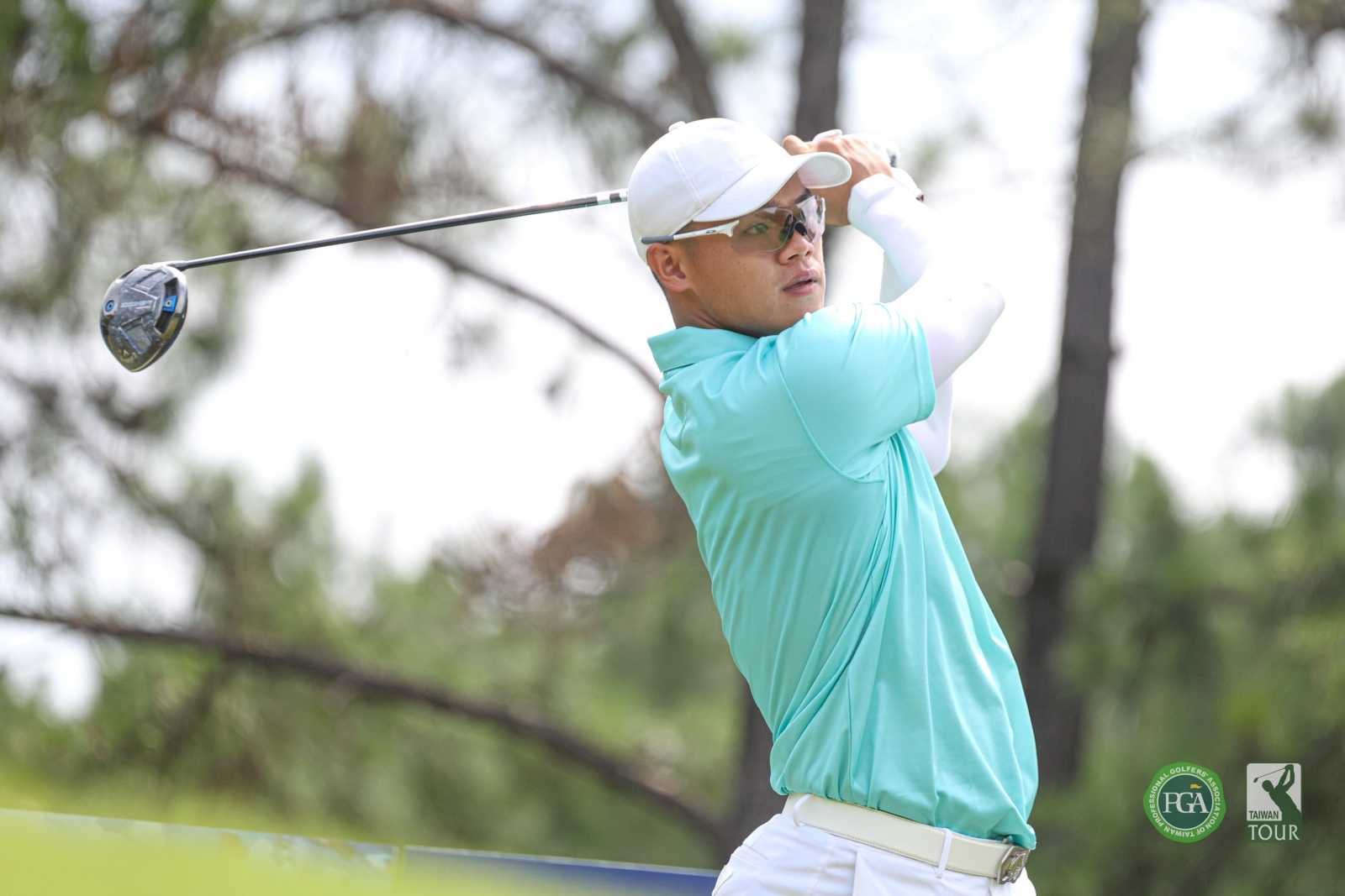 李睿紳以兩回合總桿135桿(-9)暫並列第五(TPGA_林聖凱攝)