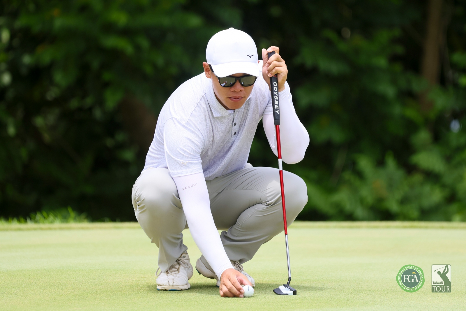 李睿紳第一回合以69桿(-3)暫並列第五(TPGA_林聖凱攝影)