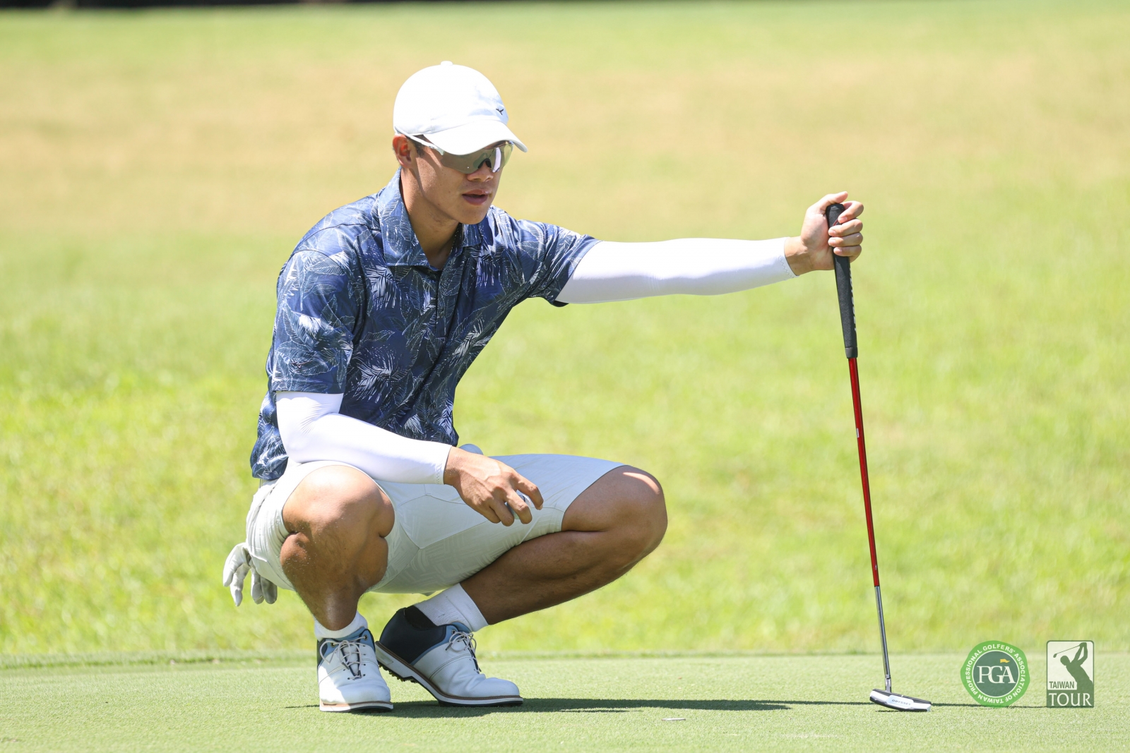 李睿紳第一回合打出69桿(-3)暫並列第三(TPGA_林聖凱攝)