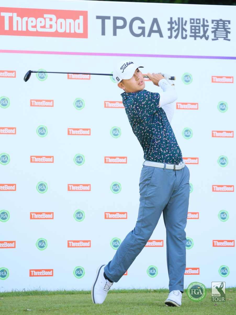 林大銪首回合打出67桿(-5)暫居領先(TPGA_林聖凱攝影)