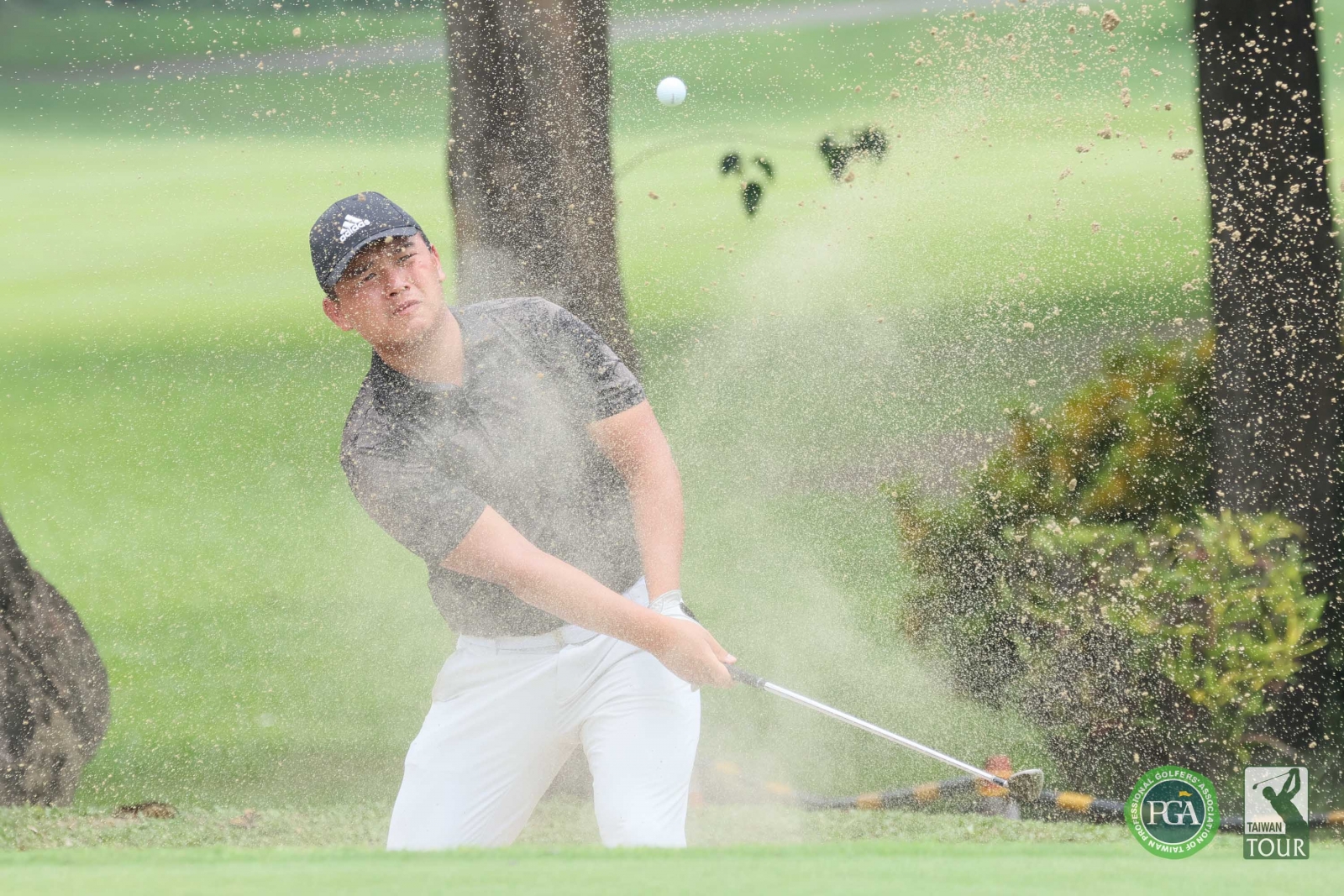 林晟毓第一回合69桿(-3)，暫並列第一(TPGA提供_葉勇宏攝)