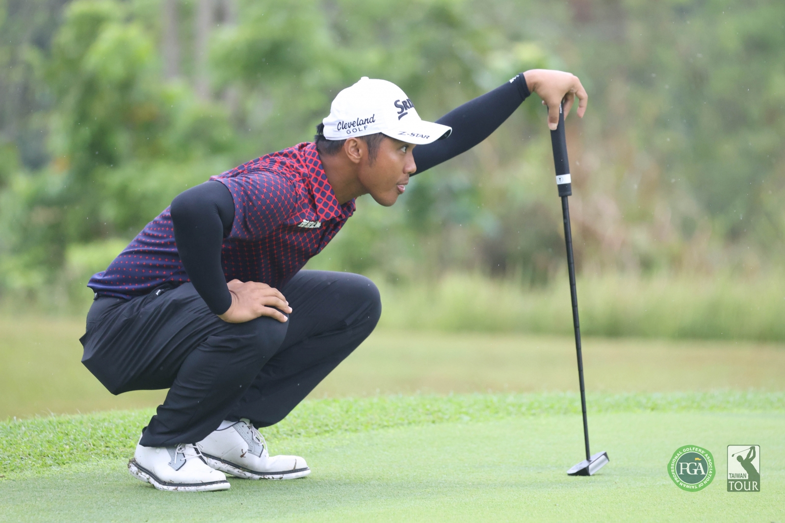 林永龍以三回合總桿208桿(-8)暫並列第二(TPGA_林聖凱攝)