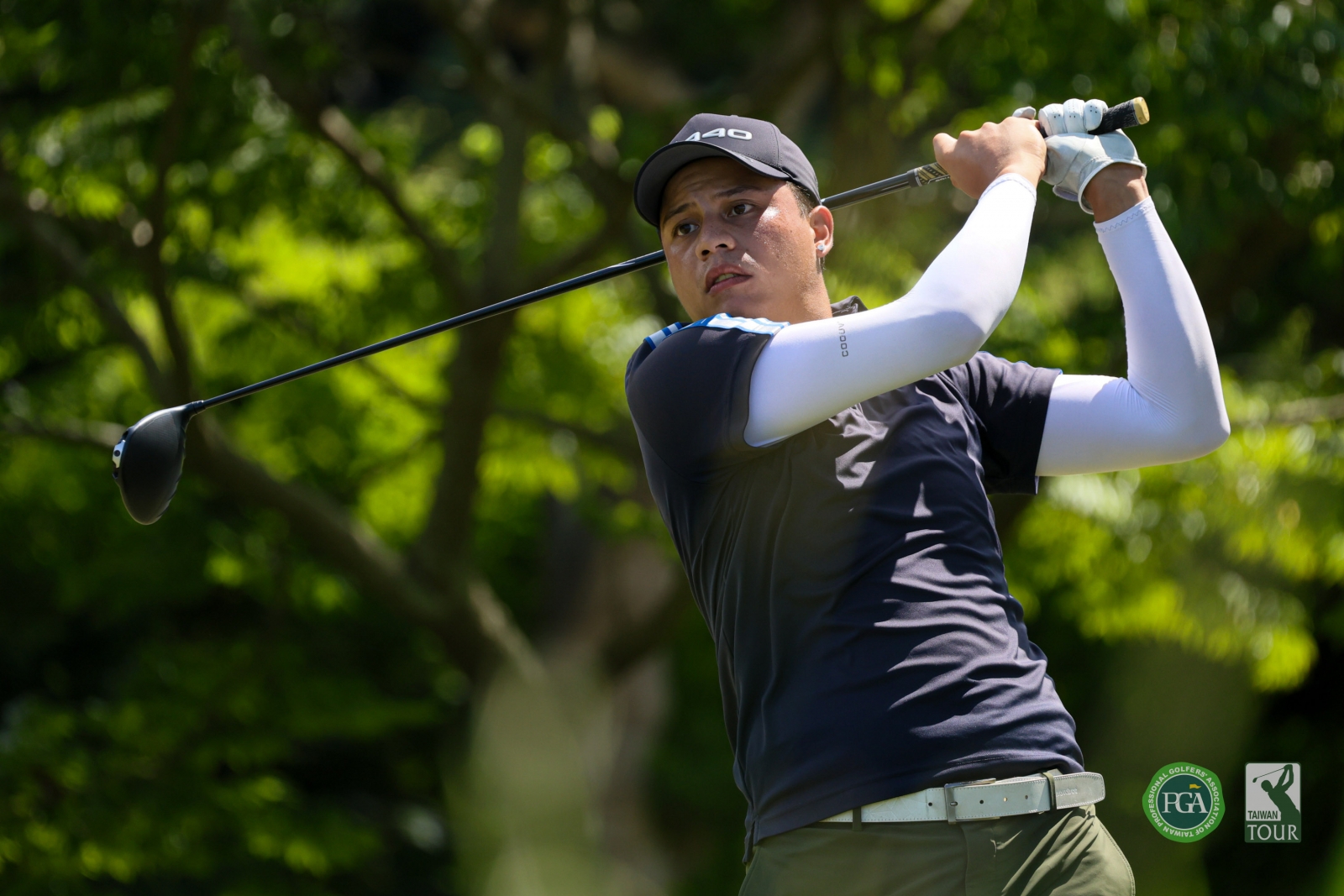 沙比亞特馬克以兩回合134桿(-10)暫居第二(TPGA_林聖凱攝影)
