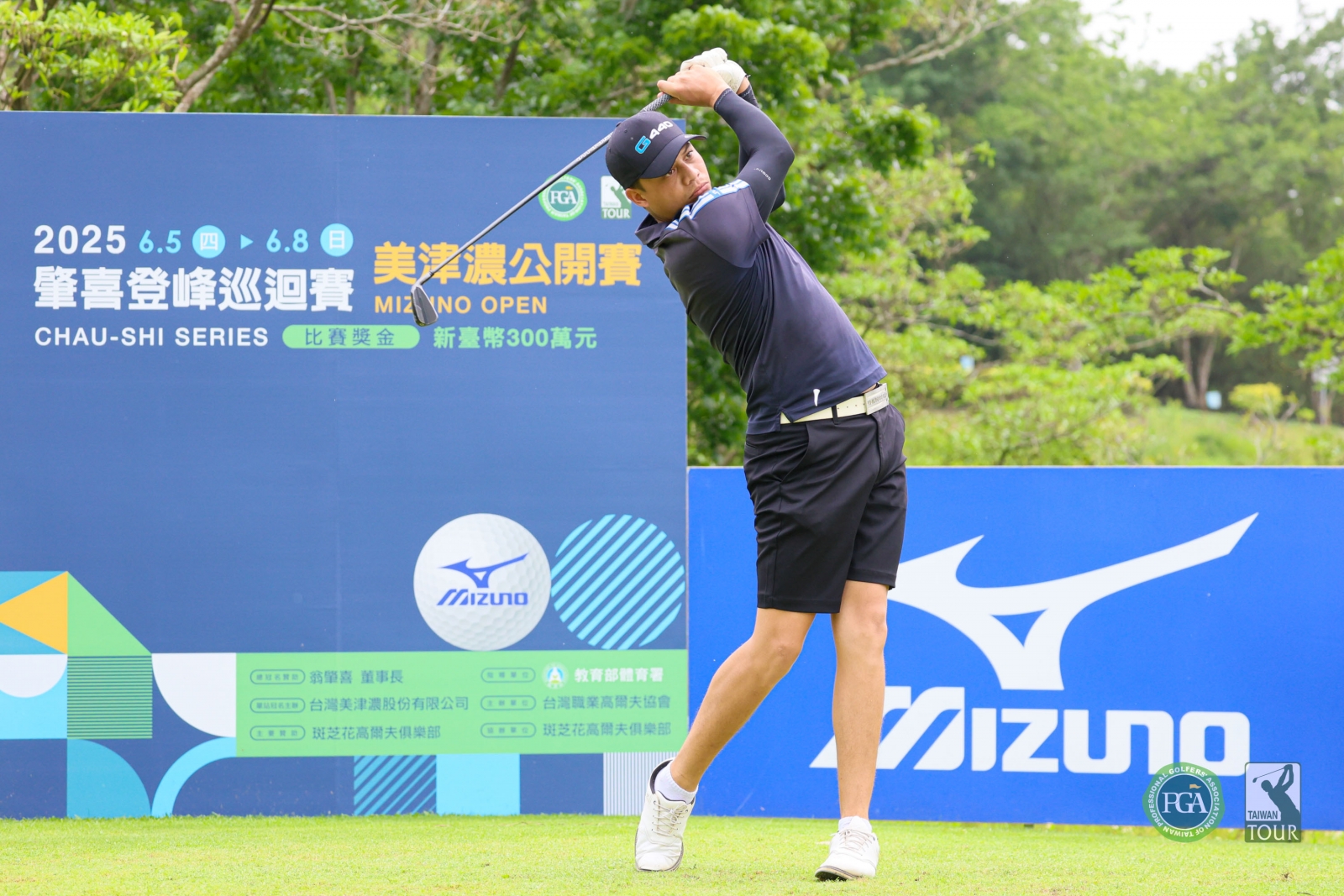 沙比亞特馬克以兩回合136桿(-8)暫列第五(TPGA_林聖凱攝影)