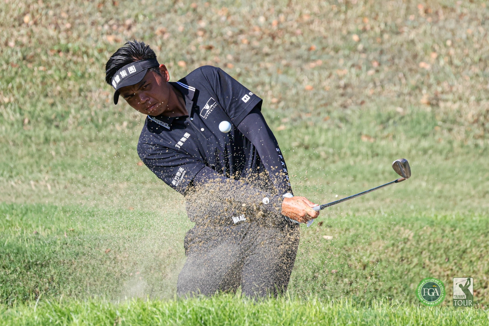 洪健堯以四回合總桿270桿(-18)以亞軍收場，今年度亞巡排名上升至第57名，保卡機會大增(TPGA_林聖凱攝影)