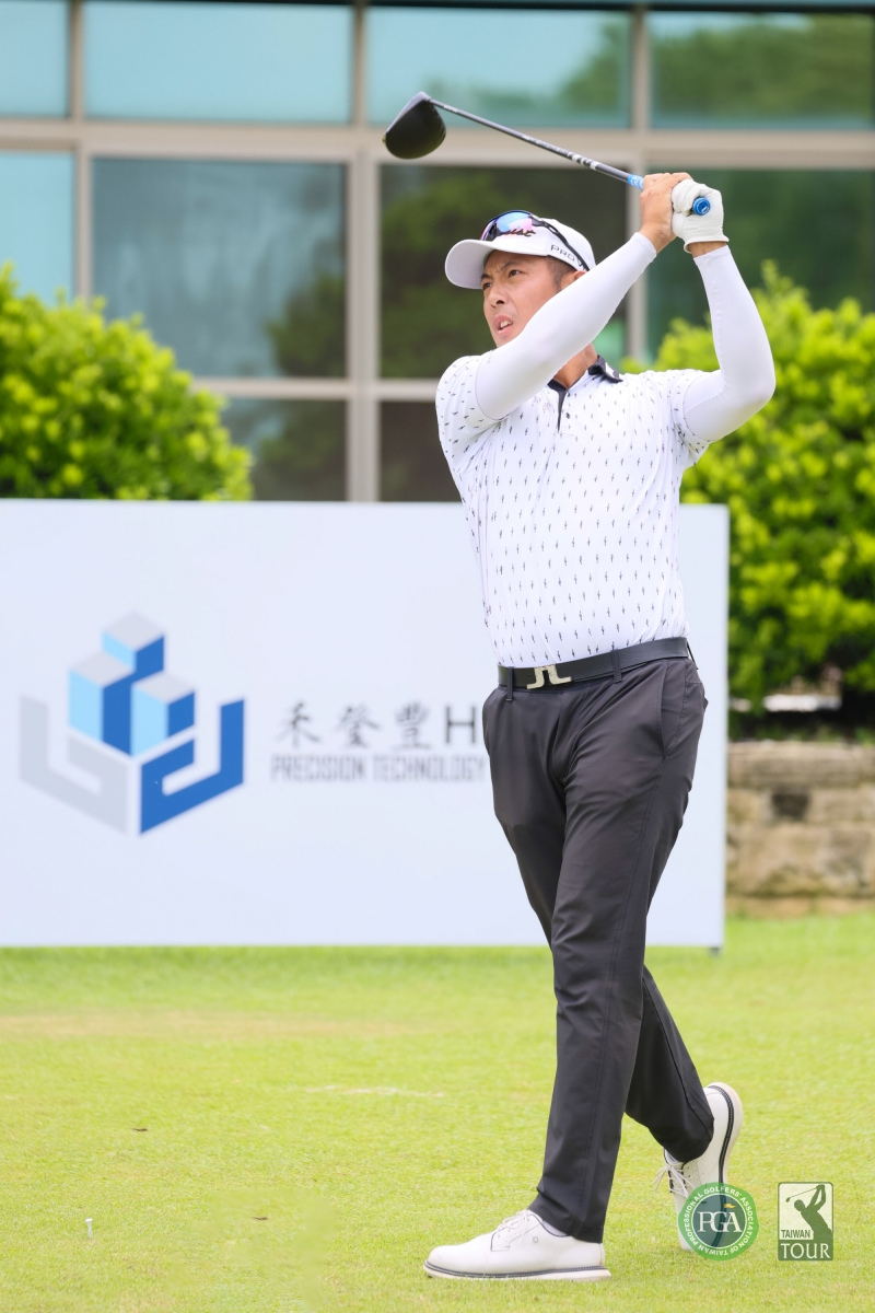 温楨祥首回合以70桿(-2)暫並列第三(TPGA_林聖凱攝影)