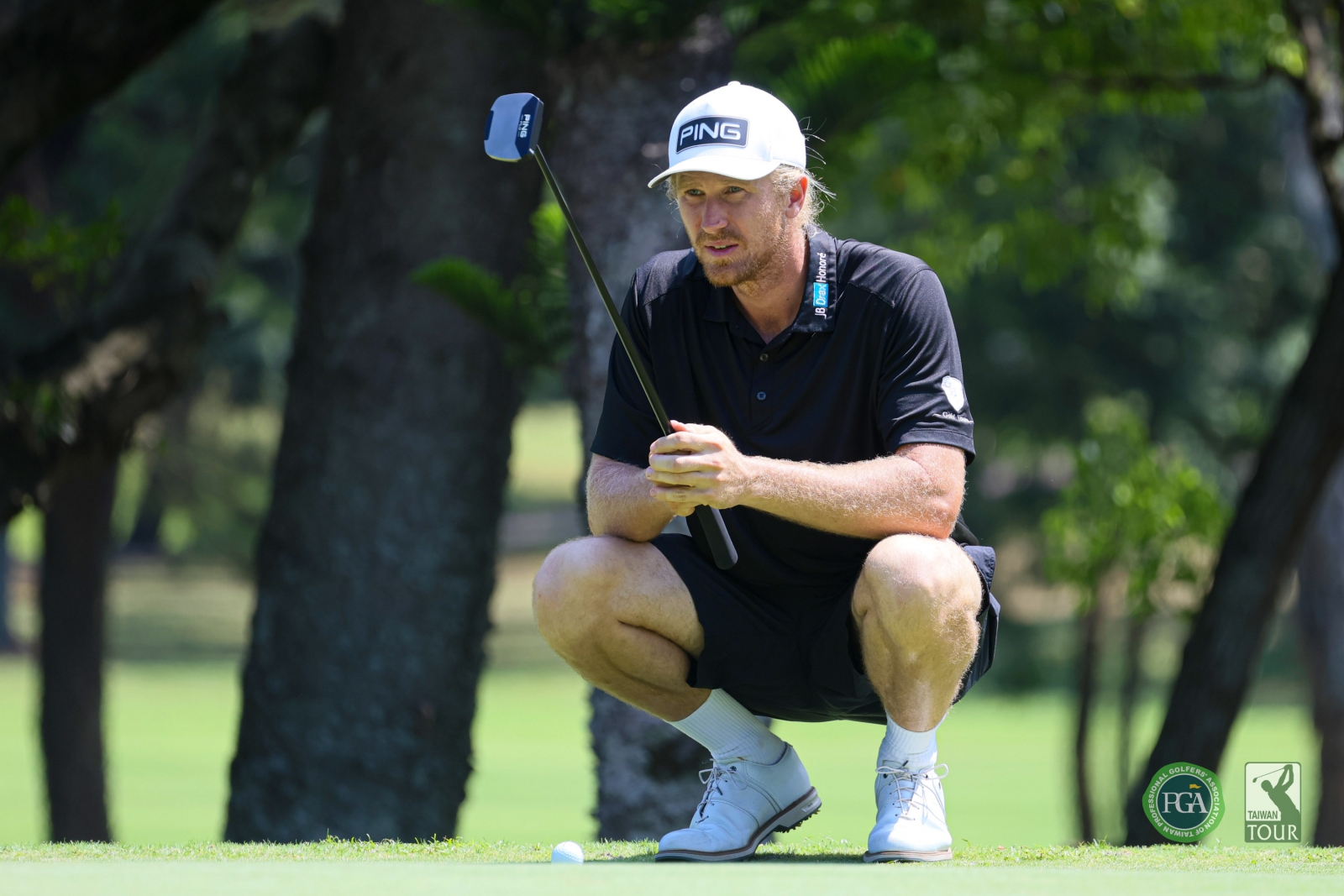 澳洲選手史密斯以三回合總桿204桿(-12)暫並列第三(TPGA_林聖凱攝影)
