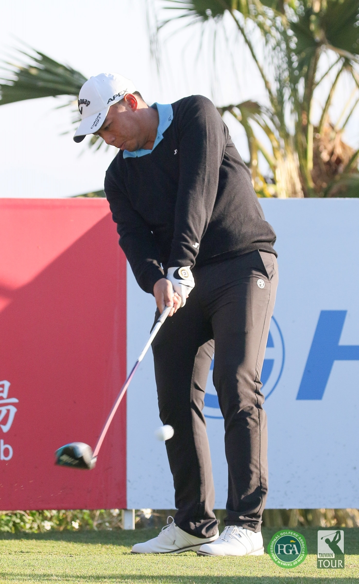 王偉祥第一回合66桿(-6)，暫並列第一(TPGA提供_葉勇宏攝影)