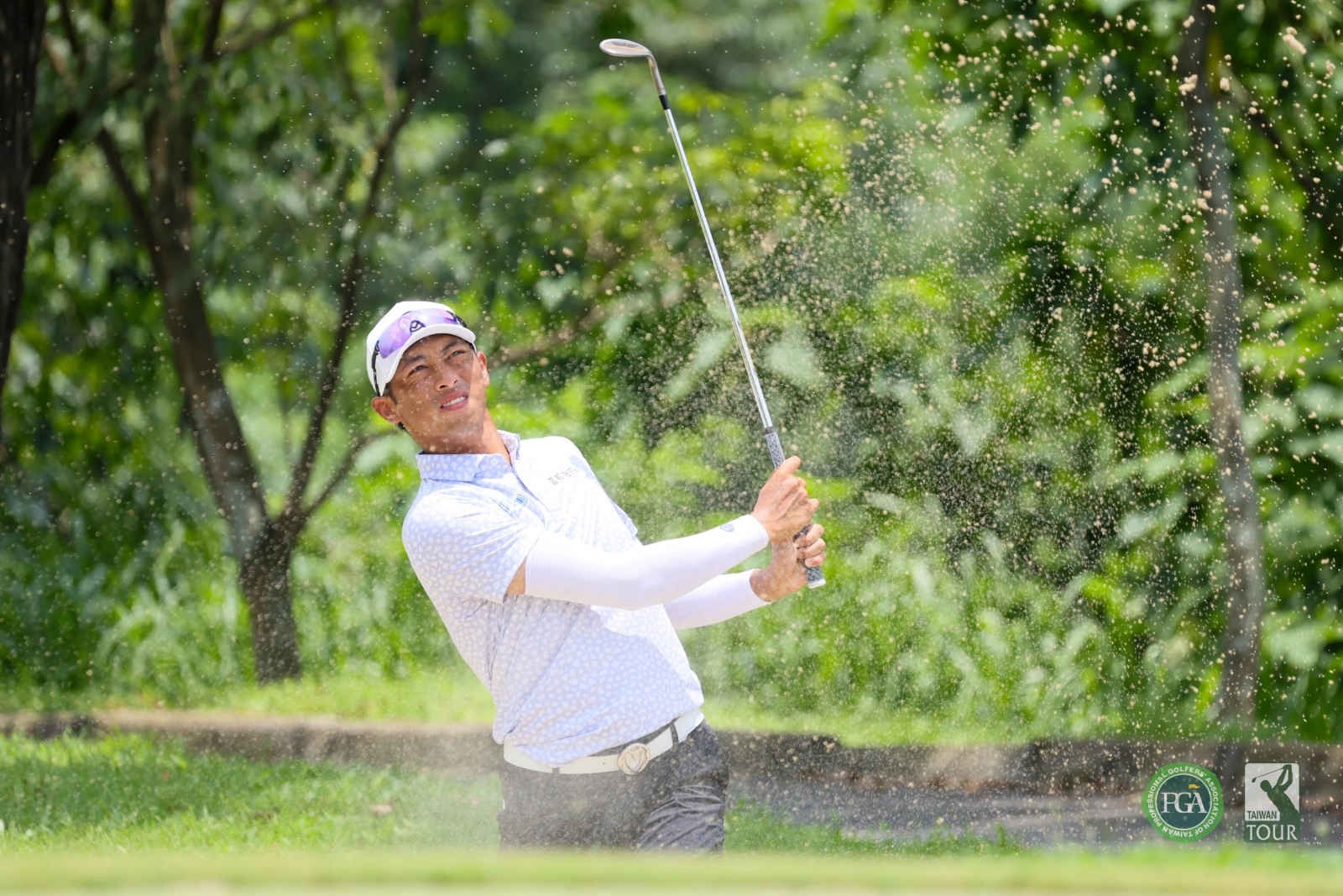 王偉軒以三回合總桿211桿(-5)暫並列第二(TPGA_林聖凱攝影)