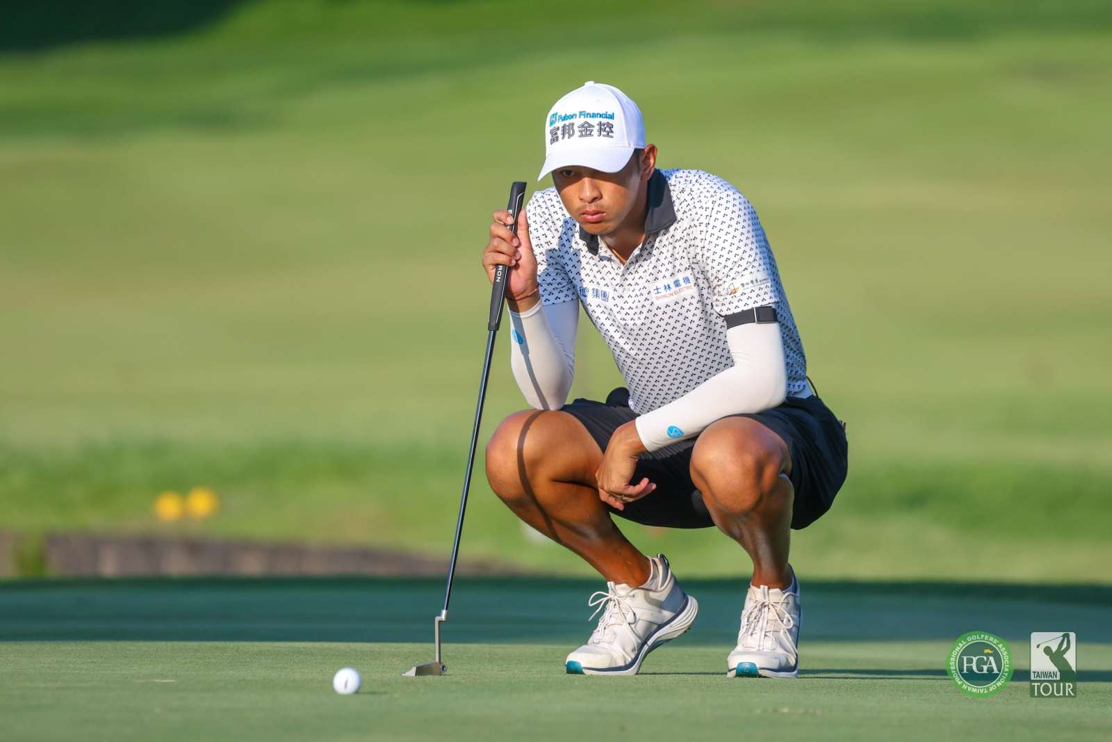 王偉軒第一回合以65桿(-7)獨居領先(TPGA_林聖凱攝) 