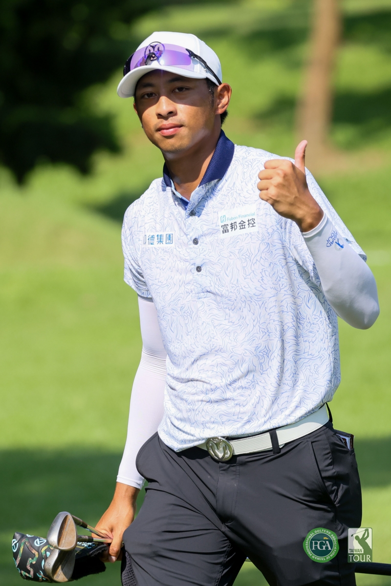 王偉軒首回合以68桿(-4)暫居第二(TPGA_林聖凱攝影)